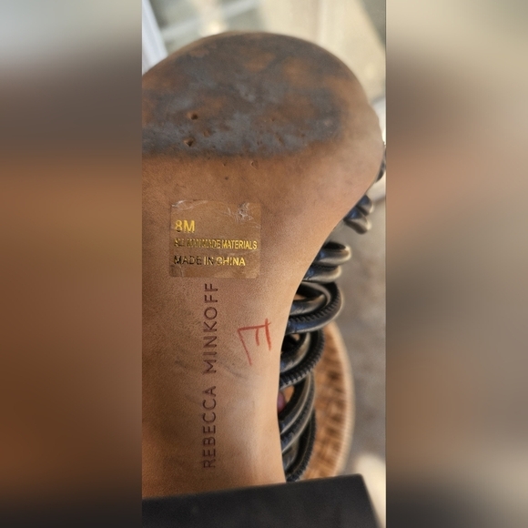 Rebecca Minkoff Calanthe Strappy Heeled‎ Sandal - Picture 6 of 8